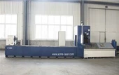 Serat Steel Tube Metal Laser Cutting mesin