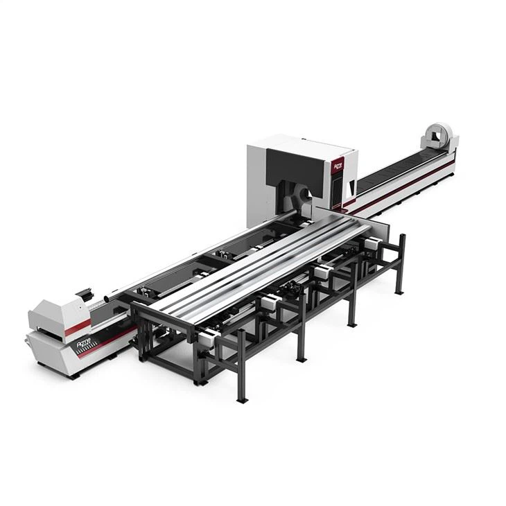Auto feeding fiber laser cutting machine